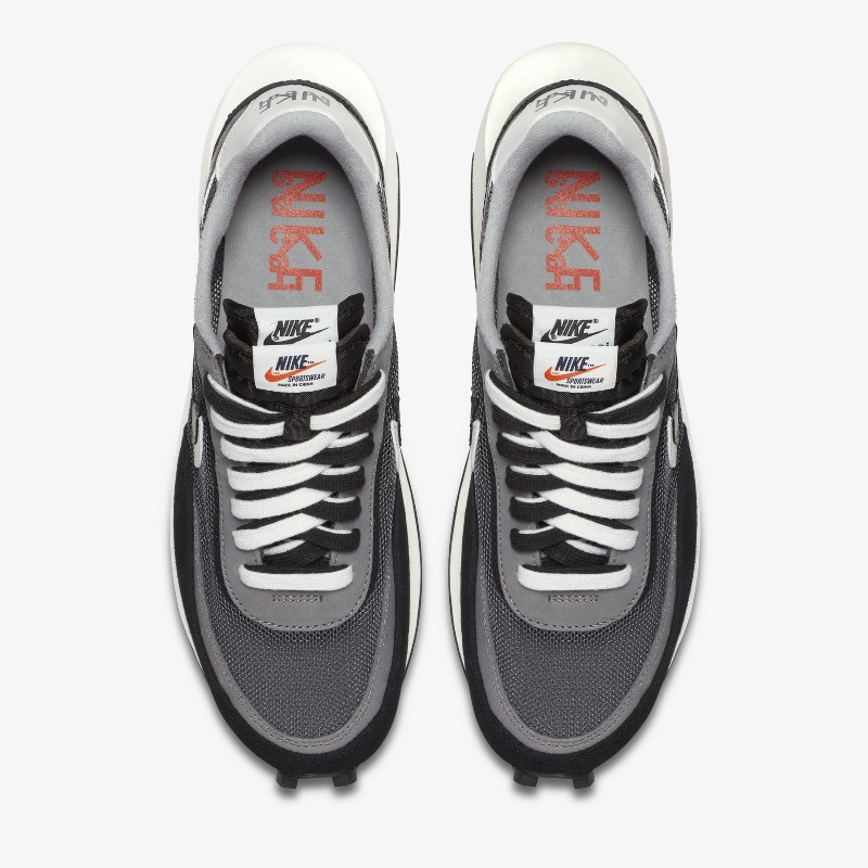 sacai x nike ldv waffle black
